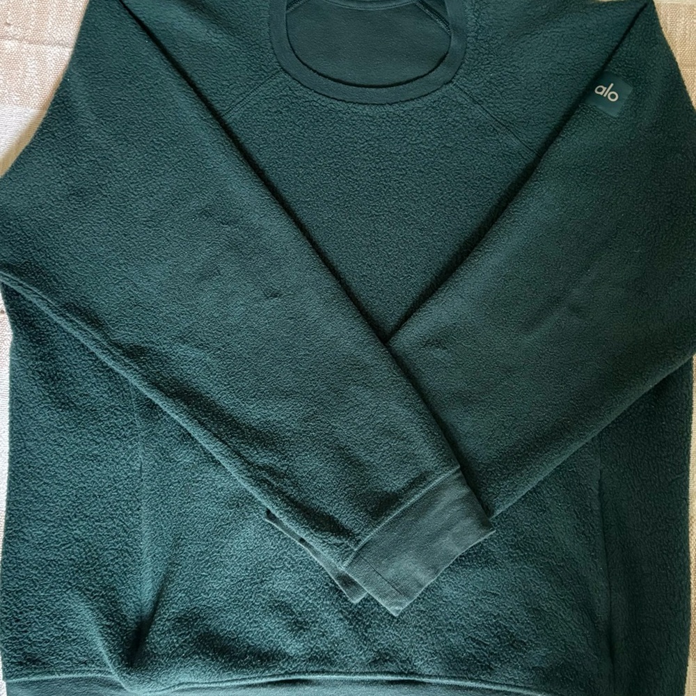 Alo Triumph Restore Crewneck Sweatshirt,  Sz XL